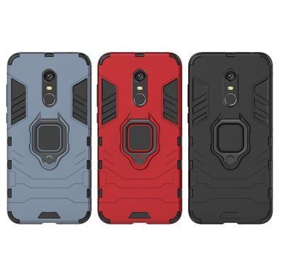 Защитный чехол Strong Guard Ring для Xiaomi Redmi 5 Plus Navy