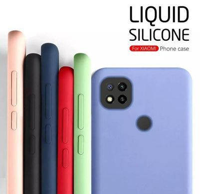 Захисний чохол Original Liquid Case для Xiaomi Redmi 9C / Redmi 10A Блакитний