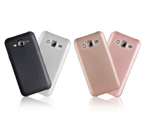 Захисний чохол Carbon TPU для Samsung J700H Galaxy J7 / J701 Galaxy J7 Neo Чорний