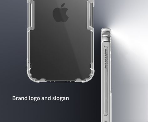 TPU чехол Nillkin Nature для iPhone 12 mini Прозрачный