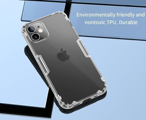 TPU чехол Nillkin Nature для iPhone 12 mini Прозрачный