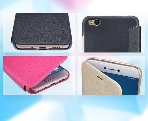 Чехол-книжка Nillkin Sparkle для Xiaomi Mi5c Черный