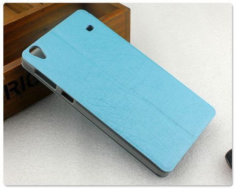Чехол-книжка Pudini Yusi для Lenovo A936 (Note 8) Голубой