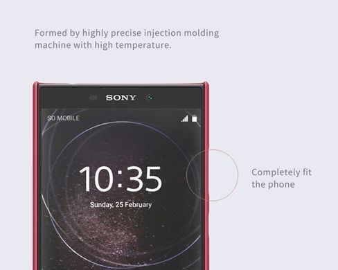 Защитный чехол Nillkin Frosted Shield для Sony Xperia L2 Черный