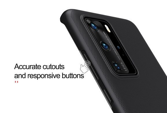 Захисний чохол Nillkin Frosted Shield для Huawei P40 Pro Чорний