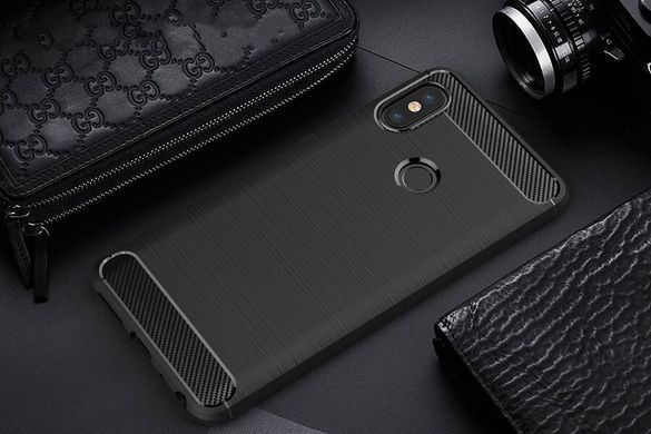 Защитный чехол Slim TPU для Xiaomi Mi6X / Mi A2 Черный
