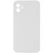 Захисний чохол Liquid Case Full Cover для iPhone 12 (6.1") Білий