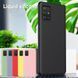 Защитный чехол Liquid Case Full Cover для Samsung A715F Galaxy A71 2020 Черный