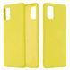 Защитный чехол Liquid Case Full Cover для Samsung Galaxy A72 5G Желтый