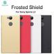 Защитный чехол Nillkin Frosted Shield для Sony Xperia L2 Черный