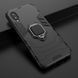 Защитный чехол Strong Guard Ring для Samsung A022F Galaxy A02 Черный