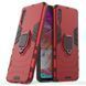 Защитный чехол Strong Guard Ring для Samsung A705F Galaxy A70 2019 Красный