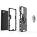 Захисний чохол Strong Guard Ring для Xiaomi Redmi Note 10 Pro / 10 Pro Max Чорний