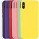 Захисний чохол TPU Softon для Xiaomi Redmi 9A Бордовий