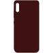 Захисний чохол TPU Softon для Xiaomi Redmi 9A Бордовий