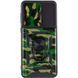 Защитный чехол Camo Ring Lock для Samsung Galaxy A33 5G Зеленый