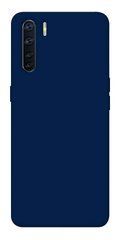 Защитный чехол Liquid Case Full Cover для Oppo A91 / Reno 3 Dark Blue