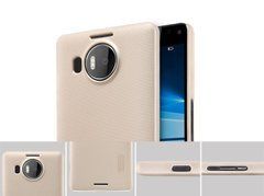 Защитный чехол Nillkin Frosted Shield для Microsoft lumia 950 XL Золотистый