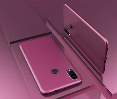 Защитный чехол X-level Guardian для Xiaomi Redmi 7 Бордовый