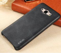 Захисний чохол X-level Vintage для Samsung J510H Galaxy J5 (2016) Чорний