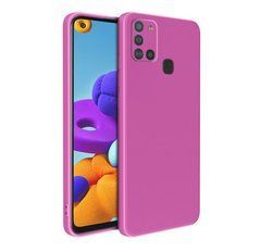 Защитный чехол Liquid Case Full Camera для Samsung A115F Galaxy A11 / Galaxy M11 Розовый