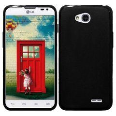 Чохол TPU Ordinary для LG L70 Dual (D325 / D285) / L65 Чорний