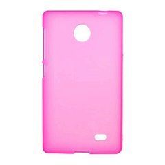 Чохол TPU Ordinary для Nokia X Рожевий