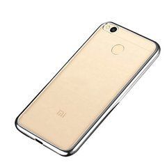 TPU чохол Electro-plating для Xiaomi Mi Max Сріблястий