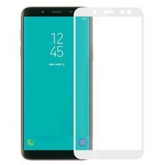 Захисне скло 3D Plus для Samsung A600 Galaxy A6 2018 / J600 Galaxy J6 2018 Білий