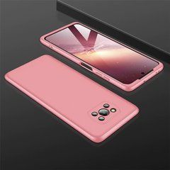 Захисний чохол GKK Full 360 для Xiaomi Poco X3 / X3 NFC / X3 Pro Рожевий