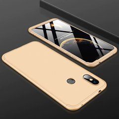 Защитный чехол GKK Full 360 для Xiaomi Redmi Note 6 Pro Золотистый