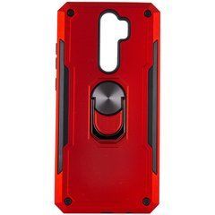 Захисний чохол Kvadro Ring для Xiaomi Redmi Note 8 Pro Червоний