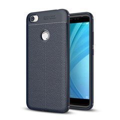 Защитный чехол Leather для Xiaomi Redmi Note 5A / Note 5A Prime Синий
