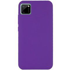 Захисний чохол Liquid Case Full Cover для Realme C11 Фіолетовий