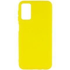Защитный чехол Liquid Case Full Cover для Xiaomi Redmi Note 9 4G / Redmi 9 Power / Redmi 9T Желтый