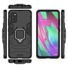 Захисний чохол Strong Guard Ring для Samsung A415F Galaxy A41 Чорний