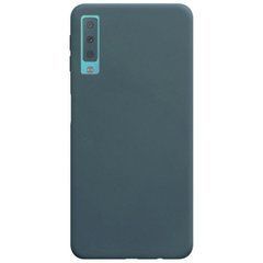 Защитный чехол TPU Softon для Samsung A750 Galaxy A7 2018 Синий
