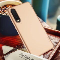 Защитный чехол X-level Guardian для Huawei P30 Золотистый