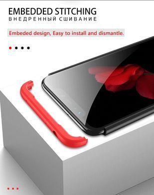Защитный чехол GKK Full 360 для Xiaomi Redmi Note 6 Pro Красный