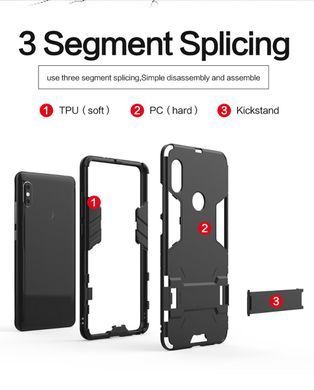 Защитный чехол Strong Guard для Xiaomi Redmi Note 5 Pro Черный