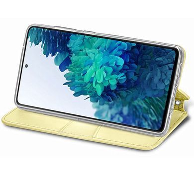 Чехол-книжка Flower Book для Samsung Galaxy S20 FE / S20 FE 5G Желтый