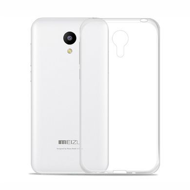 TPU чехол Strong Clear 0,5mm для MeiZu MX5 Прозрачный