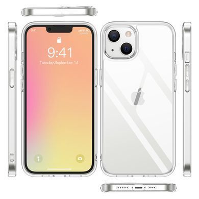 TPU чохол Strong Clear 0,5mm для iPhone 13 mini (5.4") Прозорий
