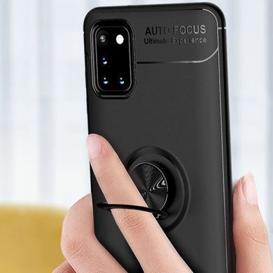 Защитный чехол Color Ring для Oppo A52 / A72 / A92 Черный