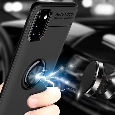 Защитный чехол Color Ring для Oppo A52 / A72 / A92 Черный