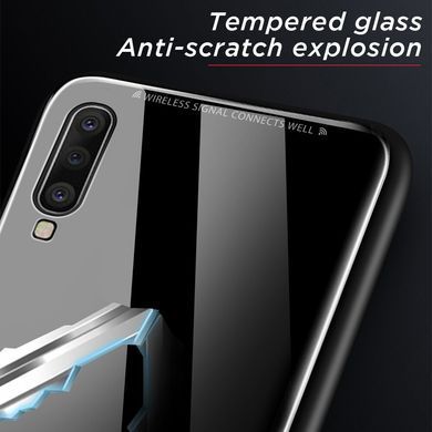 Защитный чехол Glass для Samsung A505F Galaxy A50 / A507F Galaxy A50s / A307F Galaxy A30s Черный