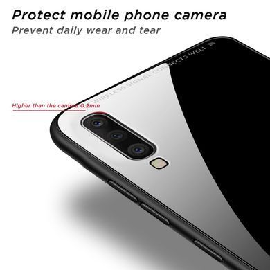 Защитный чехол Glass для Samsung A505F Galaxy A50 / A507F Galaxy A50s / A307F Galaxy A30s Черный