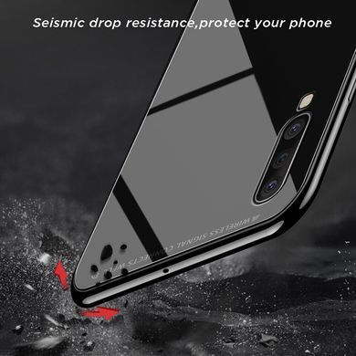 Защитный чехол Glass для Samsung A505F Galaxy A50 / A507F Galaxy A50s / A307F Galaxy A30s Черный