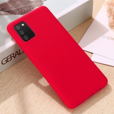Защитный чехол Liquid Case Full Cover для Samsung A025 Galaxy A02s Красный