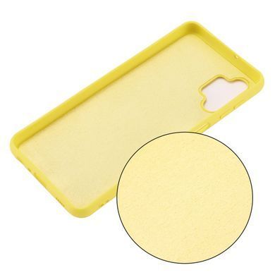 Захисний чохол Liquid Case Full Cover для Samsung A325F Galaxy A32 4G Жовтий